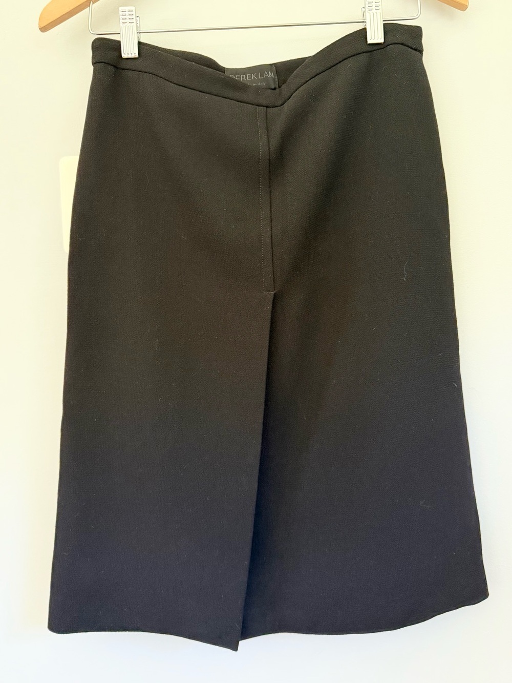 Derek Lam Front Slit Wool Skirt | Size 6